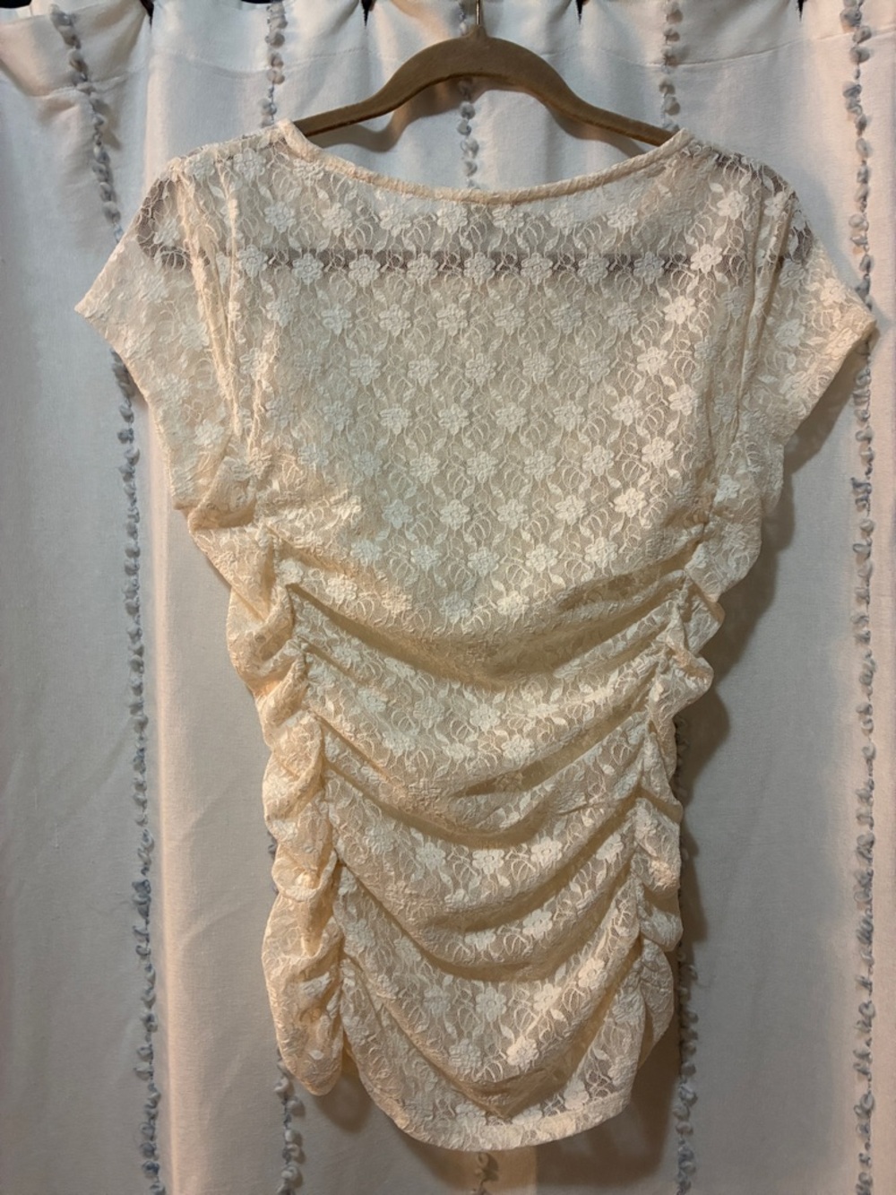 Free People Intimately Keep it Simple lace baby tee size medium - Picture 7 of 10